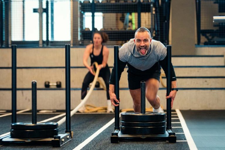HYROX Sled Push
